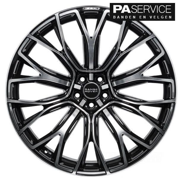 Nwe 23 inch Gloss Black Kahn velgen voor Land Rover Defender, Neuf, Pneus et Jantes, Véhicule de tourisme, -