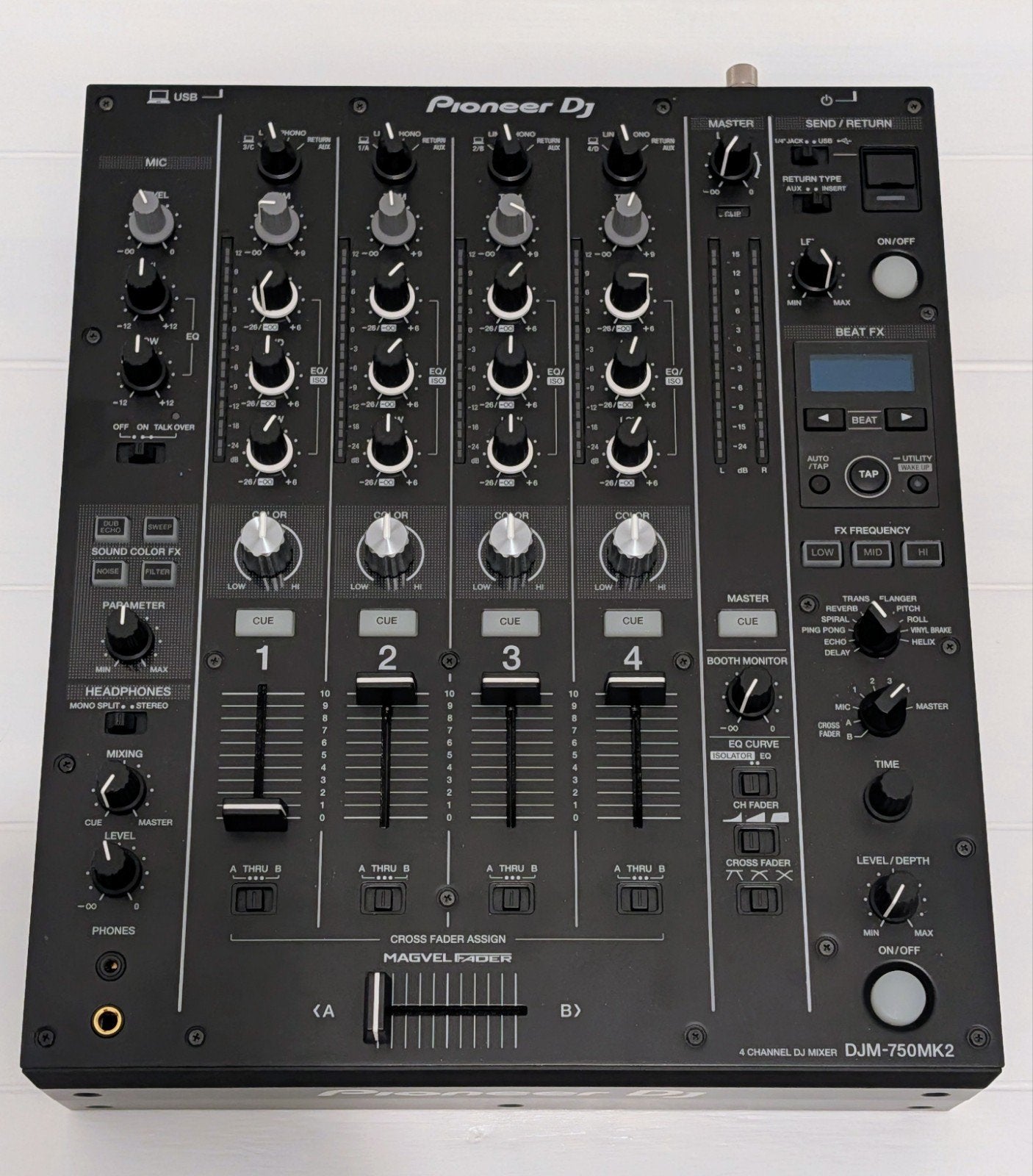 Pioneer DJM 750 MK2, Enlèvement, Pioneer