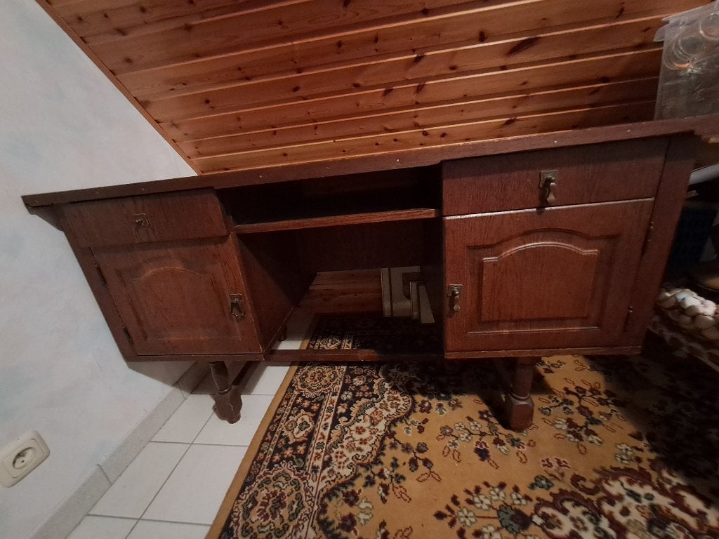 bureau vintage de la fin des années 60, Maison & Meubles, Bureaux, Vintage, Enlèvement, Utilisé