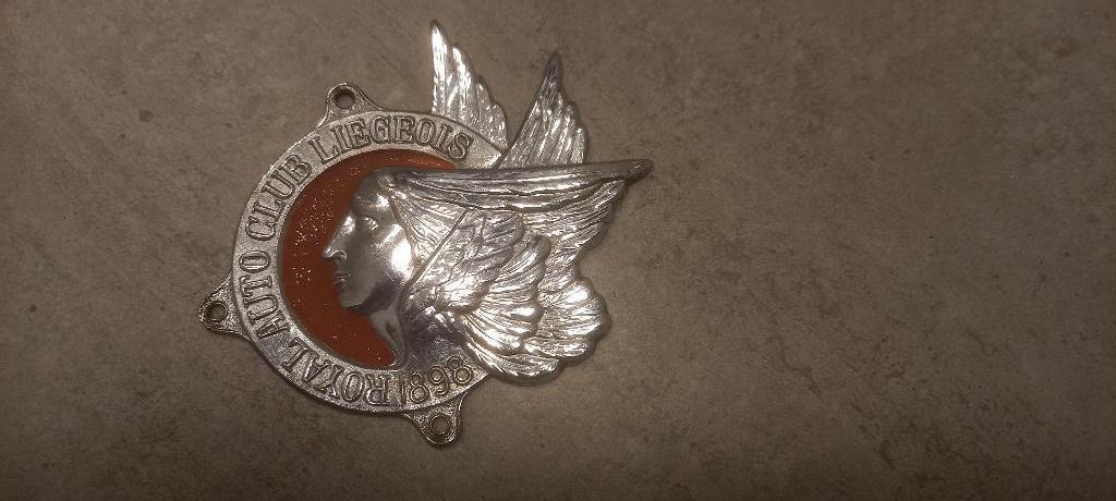 BADGE ROYAL AUTO CLUB LIEGEOIS 1898, Collections, Enlèvement ou Envoi, Utilisé, Voitures