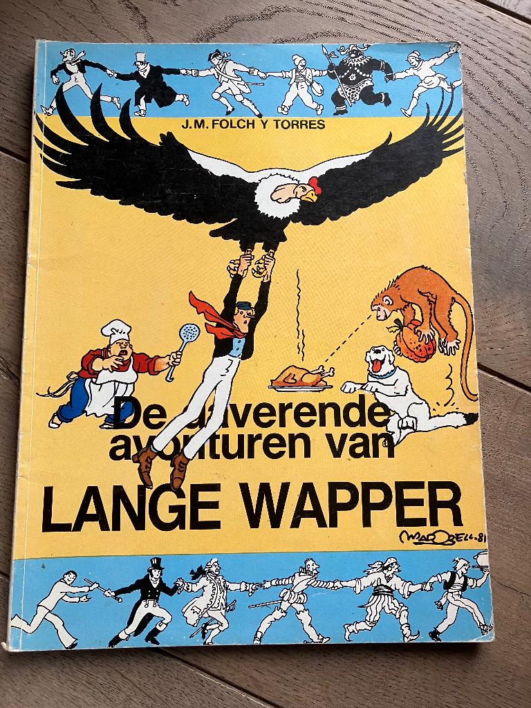 De daverende avonturen van Lange Wapper, Boeken, Eén stripboek, Ophalen of Verzenden, Gelezen
