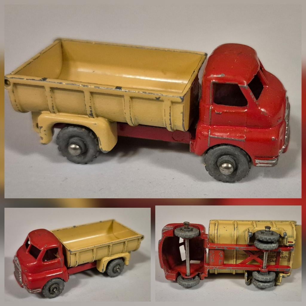 Matchbox lesney 40-A 1957 Bedford Tipper Truck, Enlèvement ou Envoi, Utilisé, Bus ou Camion