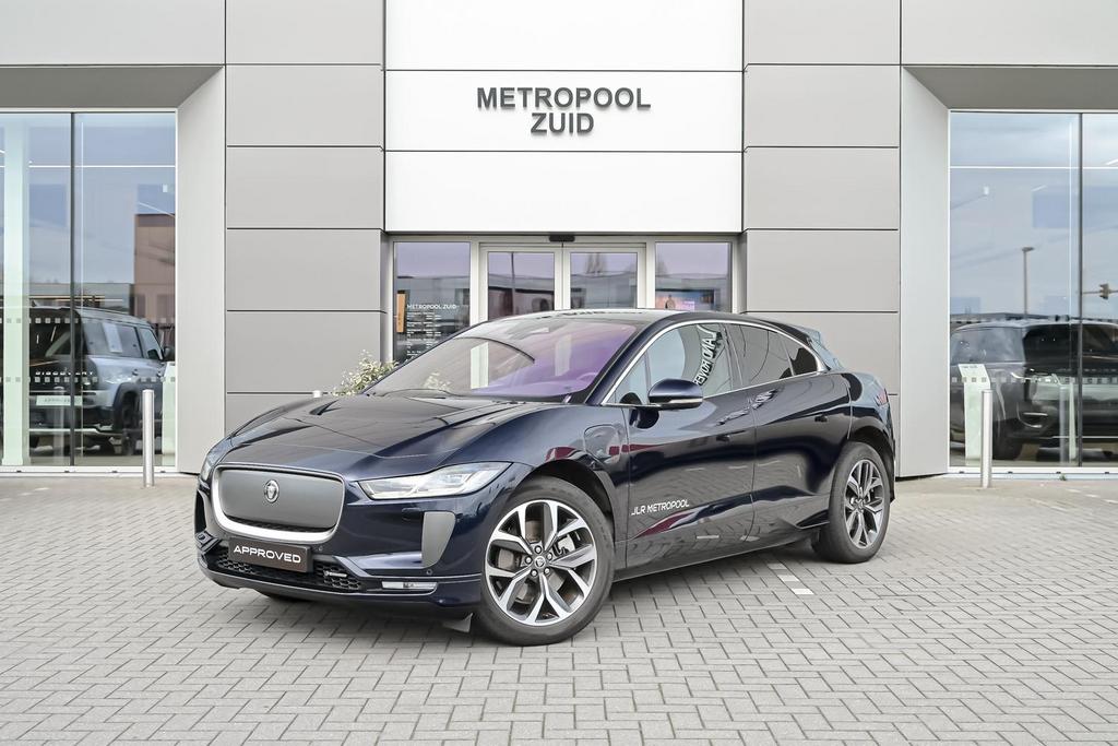 Jaguar I-Pace EV400 R-Dynamic SE AWD, Auto's, Automaat, Lederen bekleding, 400 pk, Zwart