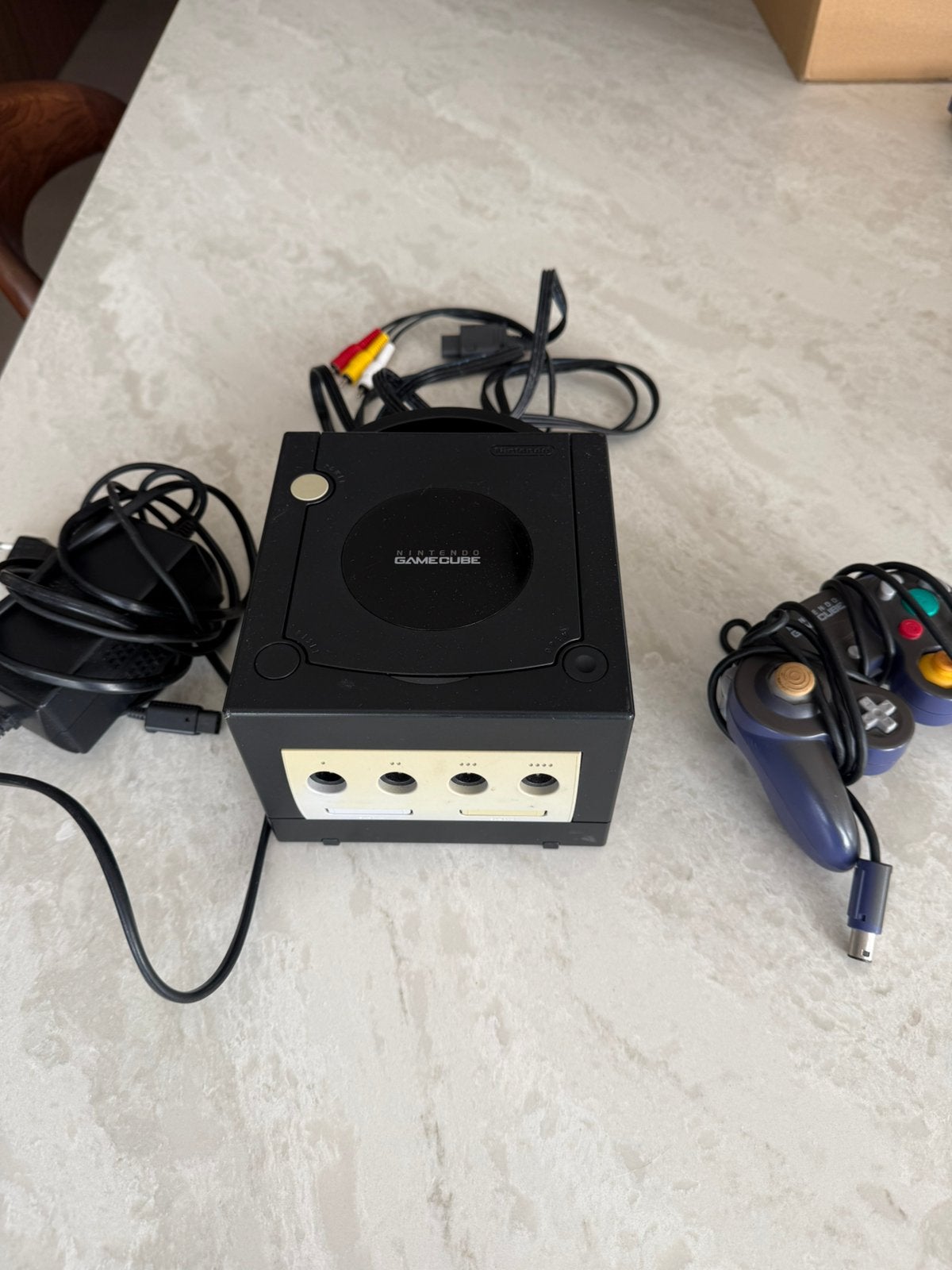 Gamecube black, Games en Spelcomputers, Ophalen of Verzenden, Gebruikt