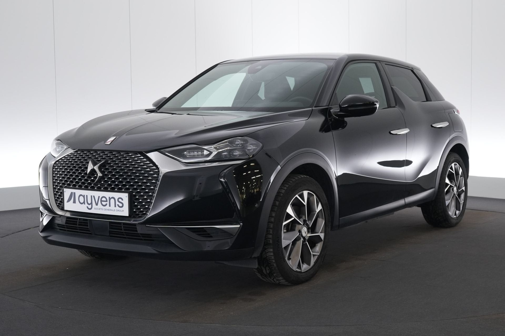 (2BQJ704) DS AUTOMOBILES DS 3 CROSSBACK, Auto's, Gebruikt, 136 pk, Zwart, Leder