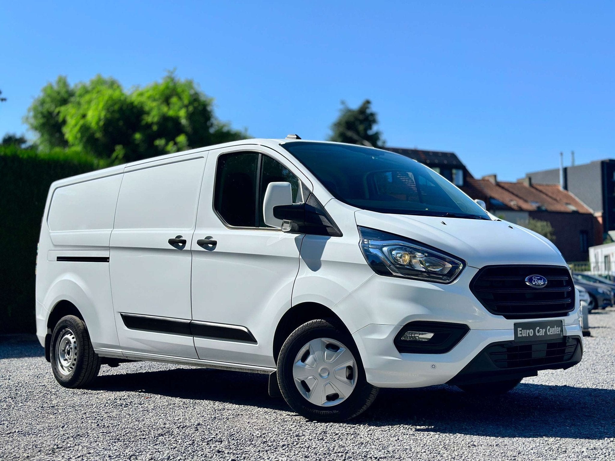 Ford Transit Custom 2.0 3 plaatsen / Lichte vracht / BTW Aft, Auto's, Voorwielaandrijving, 4 deurs, Stof, 4 cilinders
