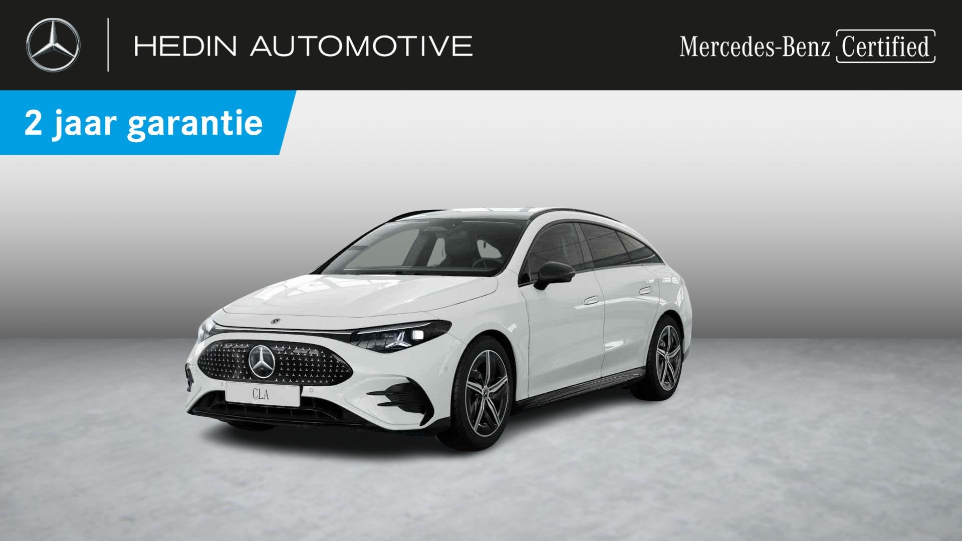 Mercedes-Benz CLA-klasse 250+ Shooting Brake AMG Line | Pano, Auto's, Mercedes-Benz, Automaat, CLA, Wit, 5 deurs