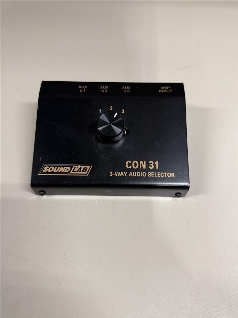 Soundlab con 31 - 3-way audio selector, Audio, Tv en Foto, Tuners, Ophalen of Verzenden, Gebruikt