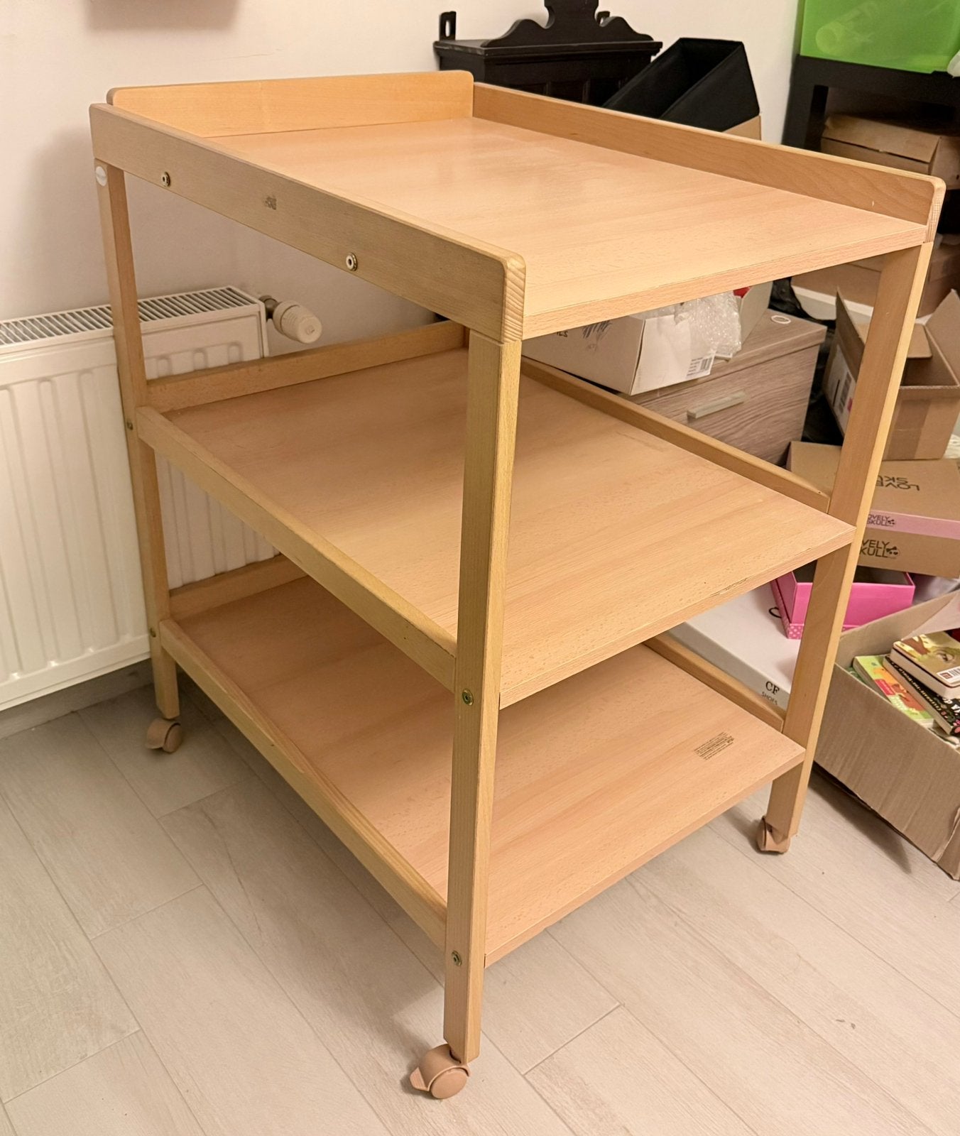 Verzorgingstafel Pericles, Kinderen en Baby's, Ophalen, Gebruikt, Commode, Opstaande rand