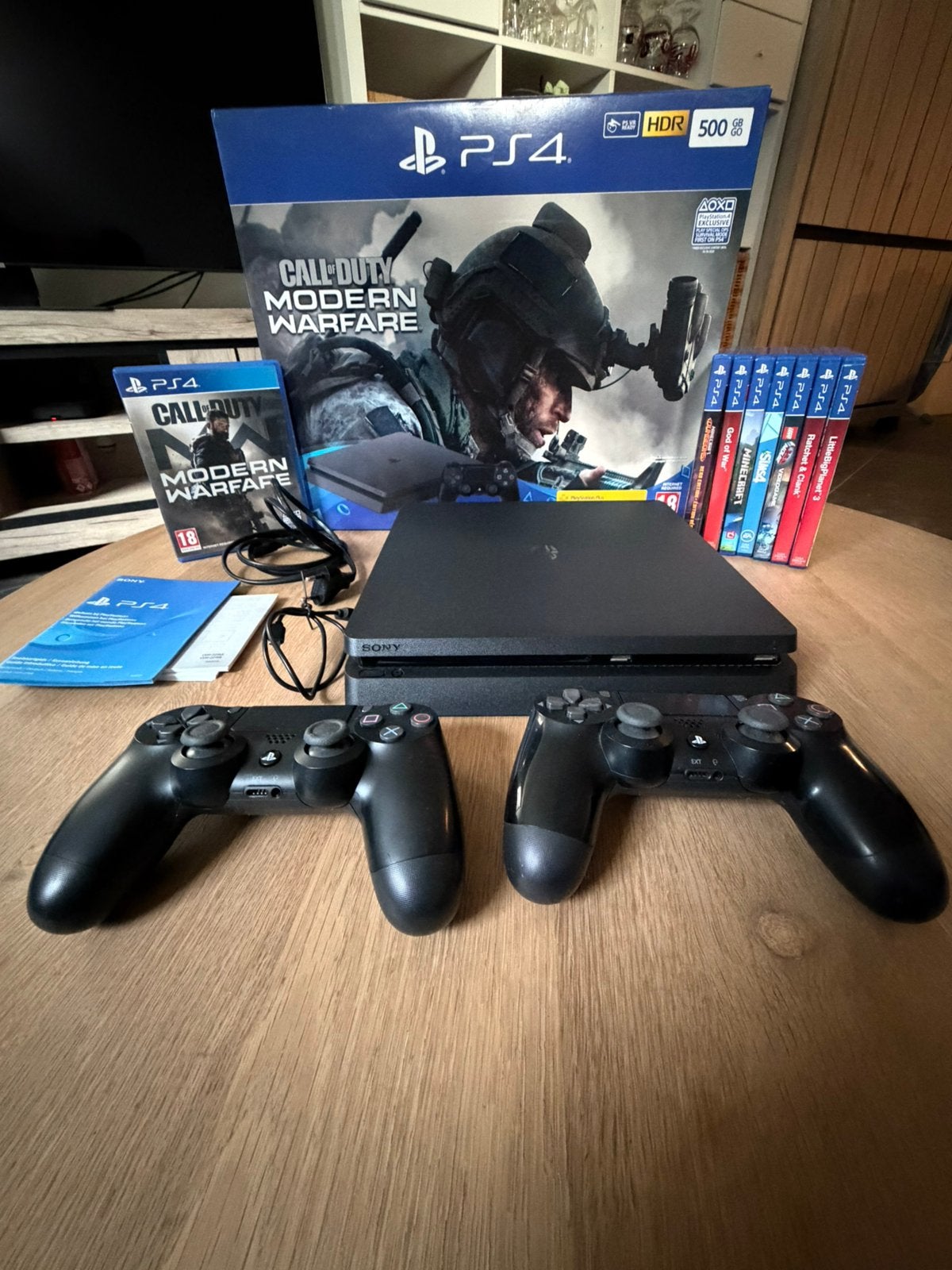 Ps4 slim 500gb, Consoles de jeu & Jeux vidéo, Consoles de jeu | Sony PlayStation 4, Enlèvement ou Envoi, Comme neuf, Slim
