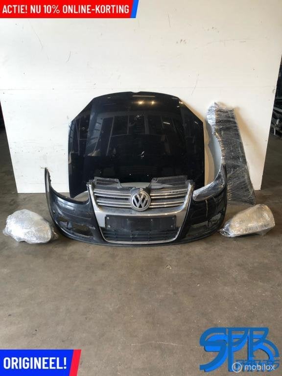 VW GOLF 5 VARIANT JETTA V Voorkop LC9X ZONDER FRONT + SCHERM, Enlèvement ou Envoi, Volkswagen, Utilisé, Volkswagen