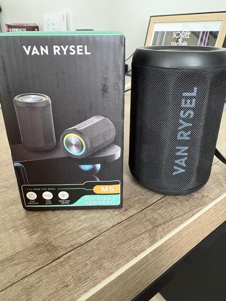 Van Rysel draadloze speaker, ongebruikt in doos, Ophalen of Verzenden, Nieuw