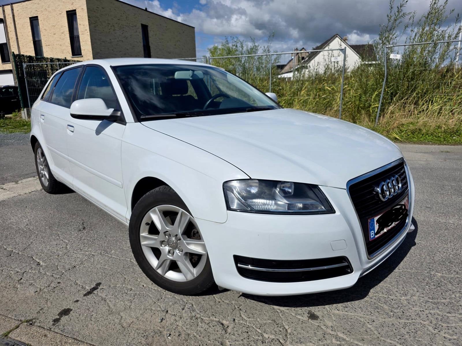 Audi A3 Sportback/2.0 TDI/ S Tronic/2013, Auto's, Audi, Automaat, Euro 5, Zwart, 4 cilinders