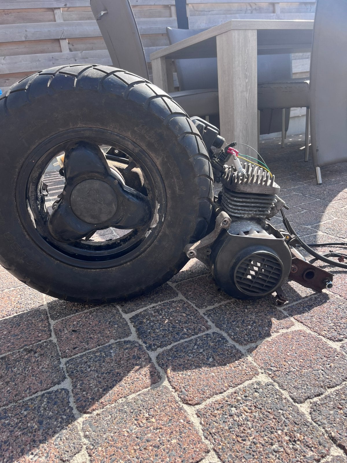 Peugeot TKR metal X motorblok, Fietsen en Brommers, Ophalen, Gebruikt, Peugeot