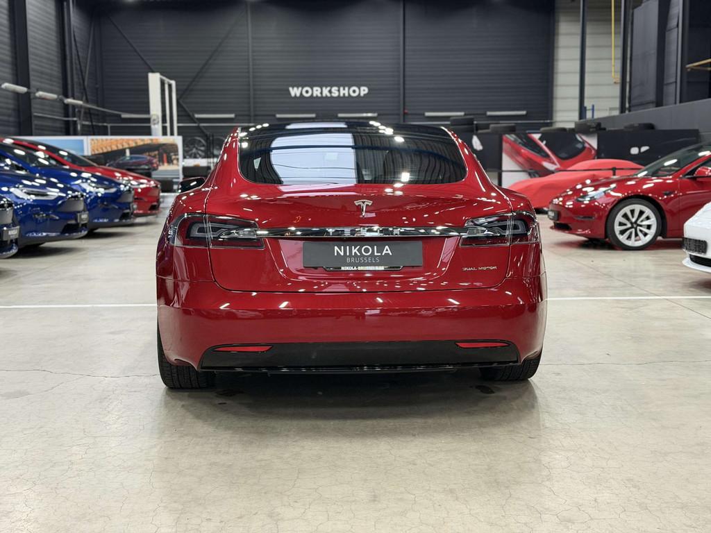 Tesla Model S LONG RANGE RAVEN - 21 WHEELS - AP ACTIVE, Auto's, Tesla, Gebruikt, Zwart, 525 pk, 386 kW