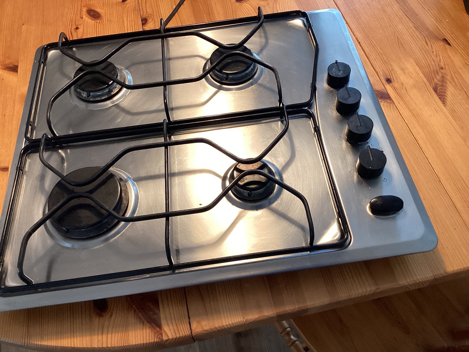 Taque de cuisson, Electroménager, Gaz, Classe énergétique A ou plus économe, 4 zones de cuisson, Encastré