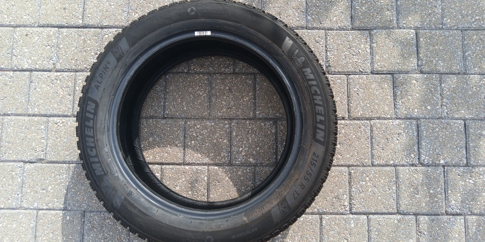 Michelin Alpin 6 215 55 R 17, Auto-onderdelen, Banden en Velgen, Ophalen, 215 mm, Nieuw, 17 inch