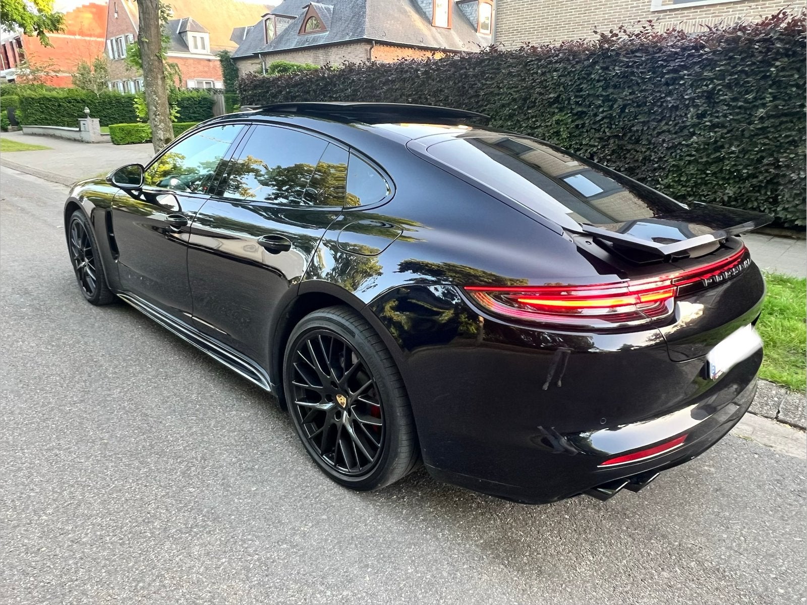 PORSCHE PANAMERA 4E-Hybrid Sport Black Edition, Auto's, Porsche, Automaat, 4 zetels, 340 kW, Zwart