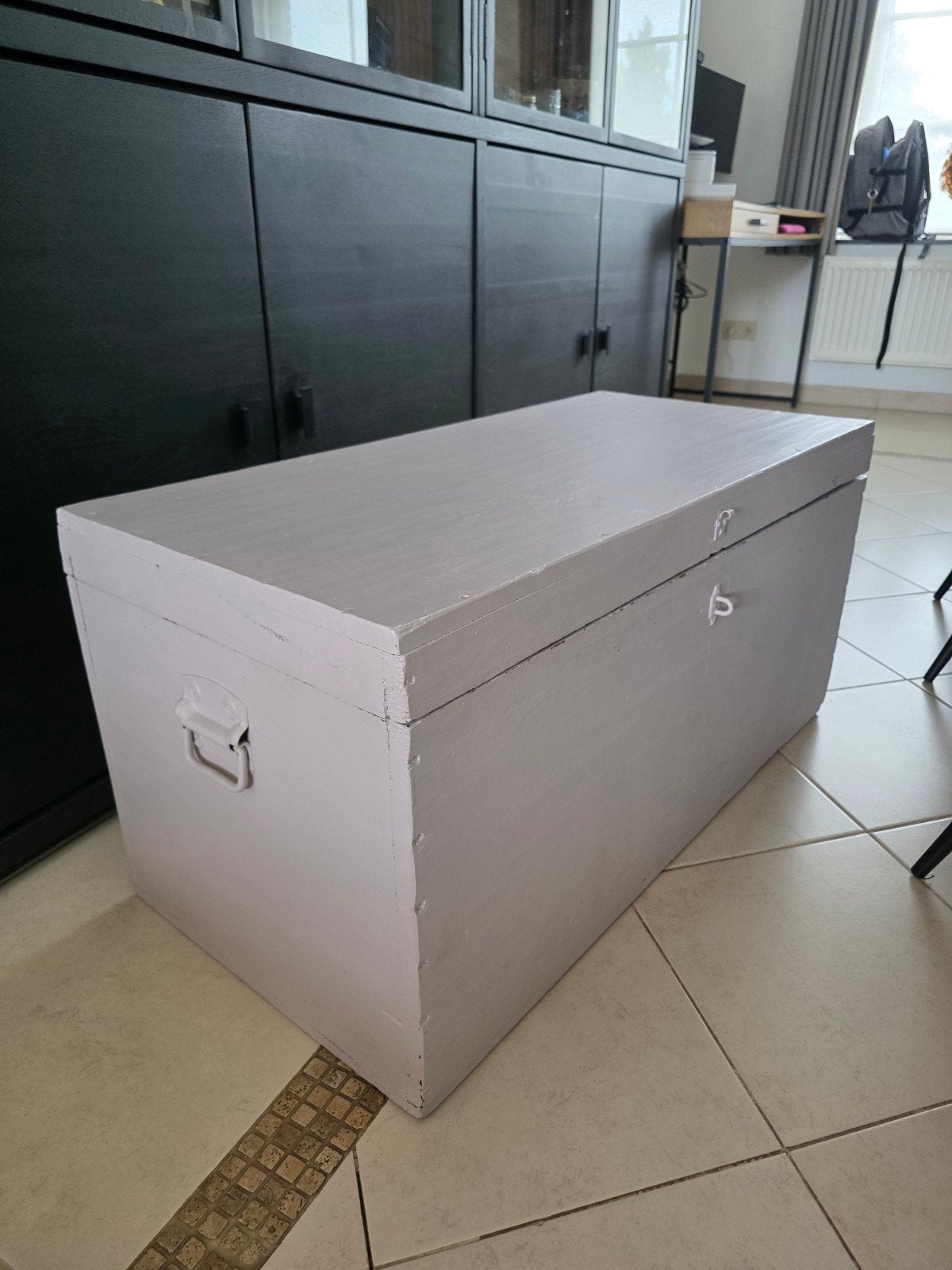houten kist, Doe-het-zelf en Bouw, Ophalen of Verzenden