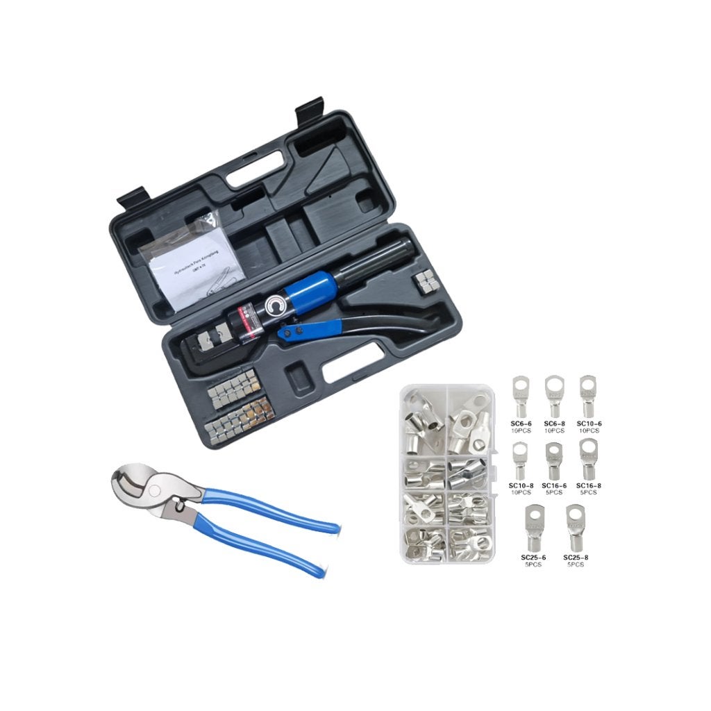 Pince à sertir hydraulique 4-70 + œillets de câble, Enlèvement ou Envoi, Neuf