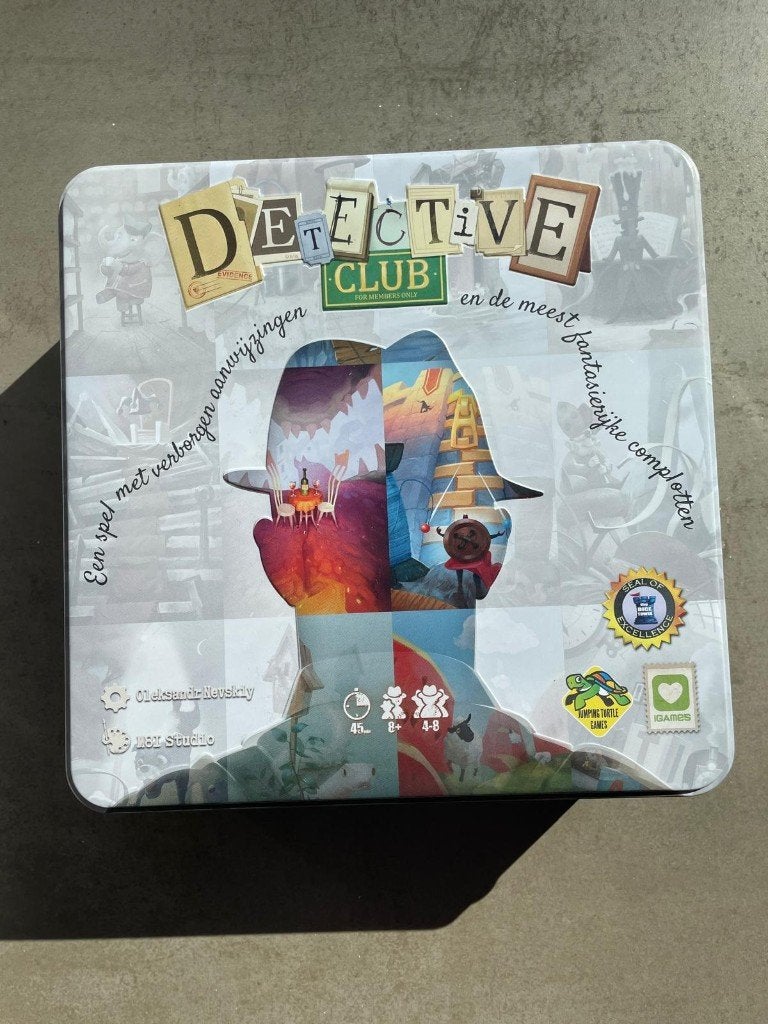 Jeu Detective Club - Nouveau, Hobby & Loisirs créatifs, Trois ou quatre joueurs, Enlèvement ou Envoi, Neuf, IGAMES