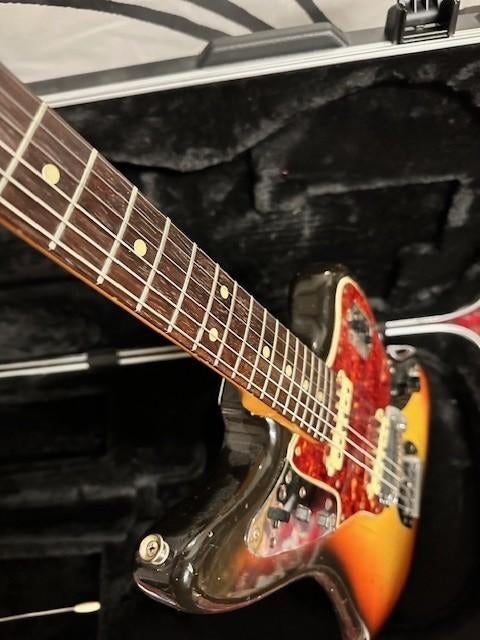fender Jaguar BJ 1965, Muziek en Instrumenten, Ophalen, Gebruikt, Solid body, Fender