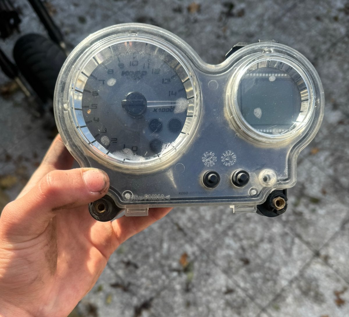 Aerox Koso km teller (Werkt niet), Ophalen of Verzenden