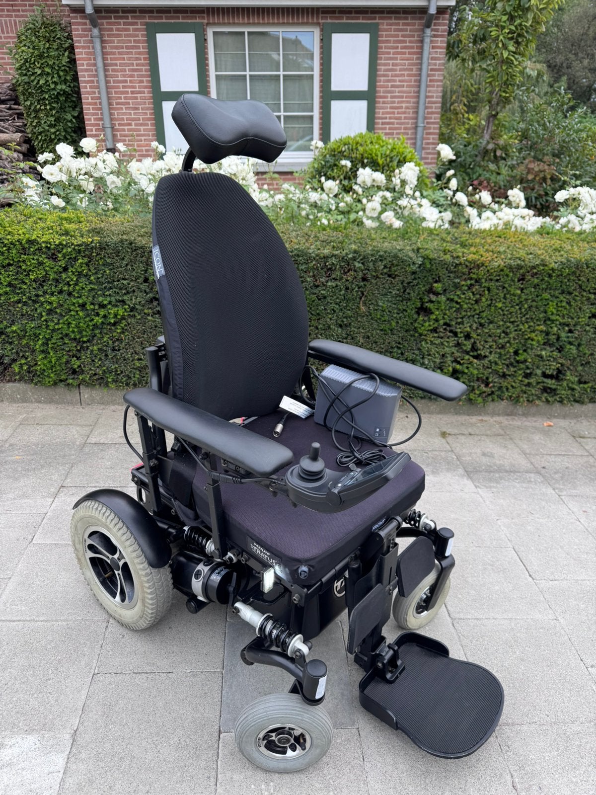 Electrische rolstoel TA meyra Invalide Rolwagen Nieuwestaat, Diversen, Ophalen of Verzenden, Zo goed als nieuw, Elektrische rolstoel