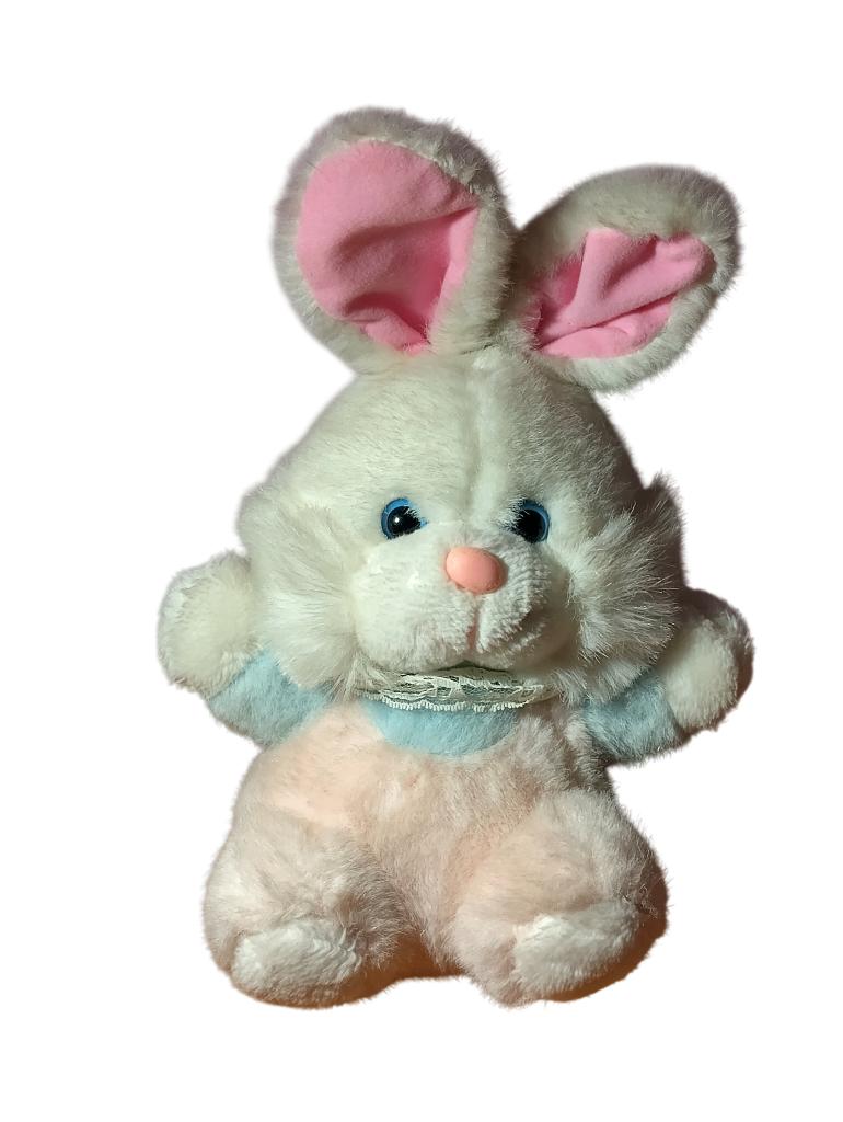Lapin musical "Frère Jacques" 29cm vintage année 80 (testé), Enlèvement
