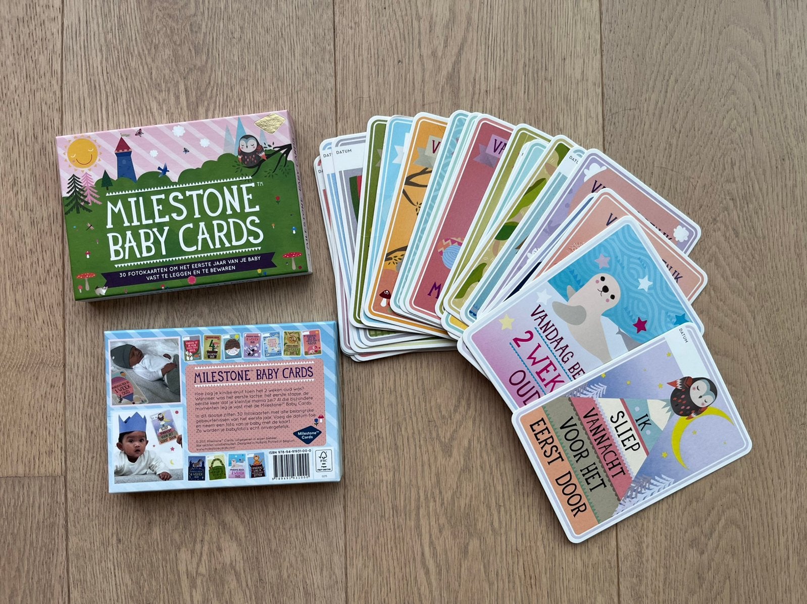 Milestones Baby Cards Original, Ophalen, Zo goed als nieuw