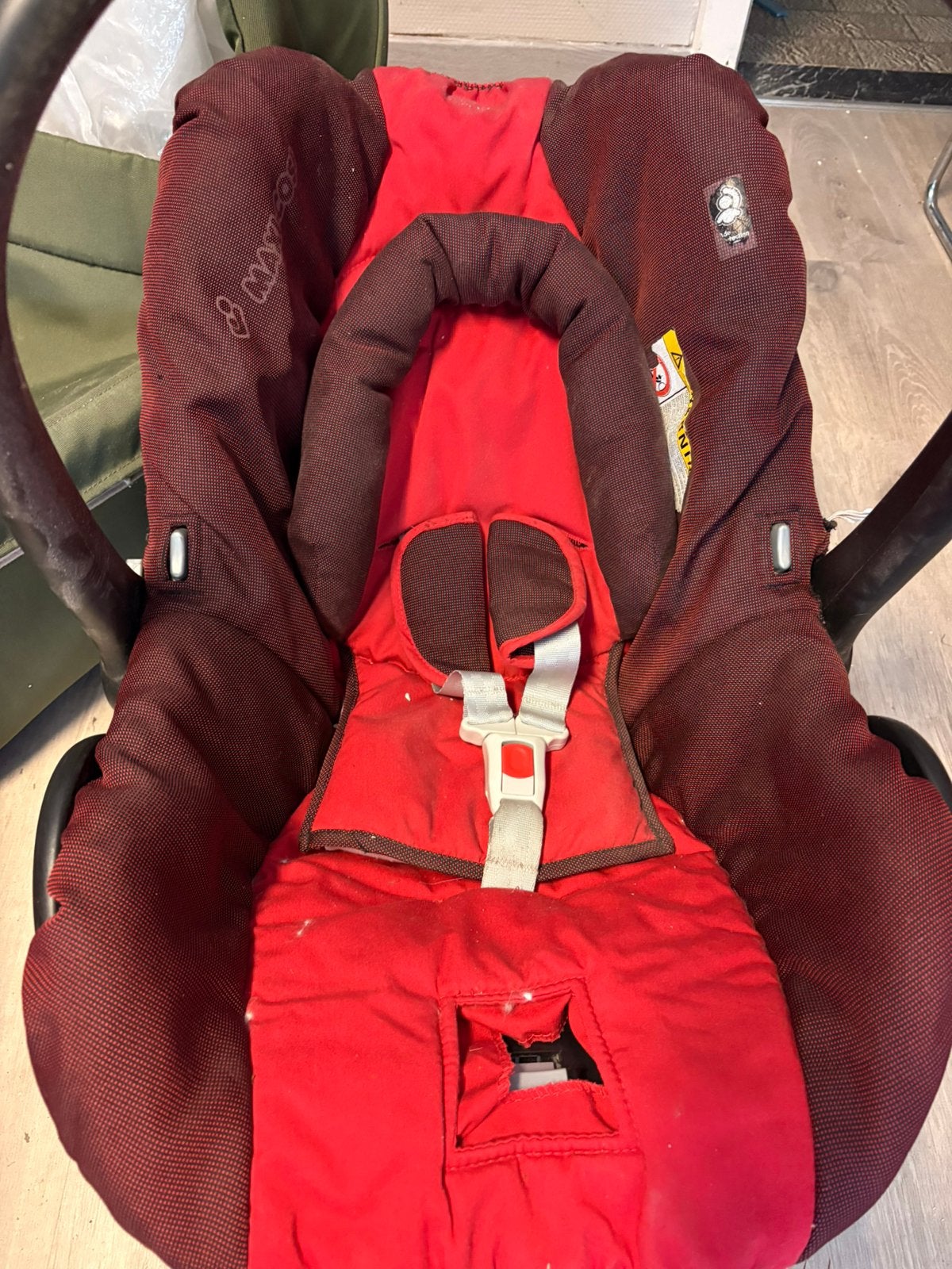 Maxi Cosi en wipper, Gebruikt, Wipstoel, Met gordel(s) of riempje(s), Ophalen