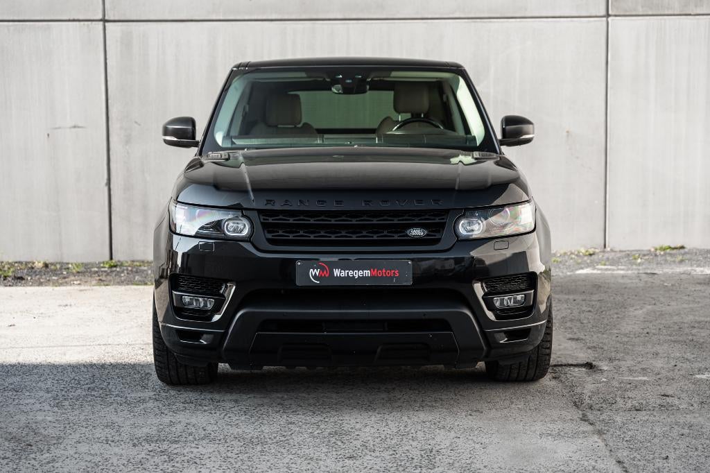 Range Rover Sport SDV6 HSE- Lichte Vracht - Trekhaak - Leder, Auto's, Automaat, 2326 kg, Zwart, Leder