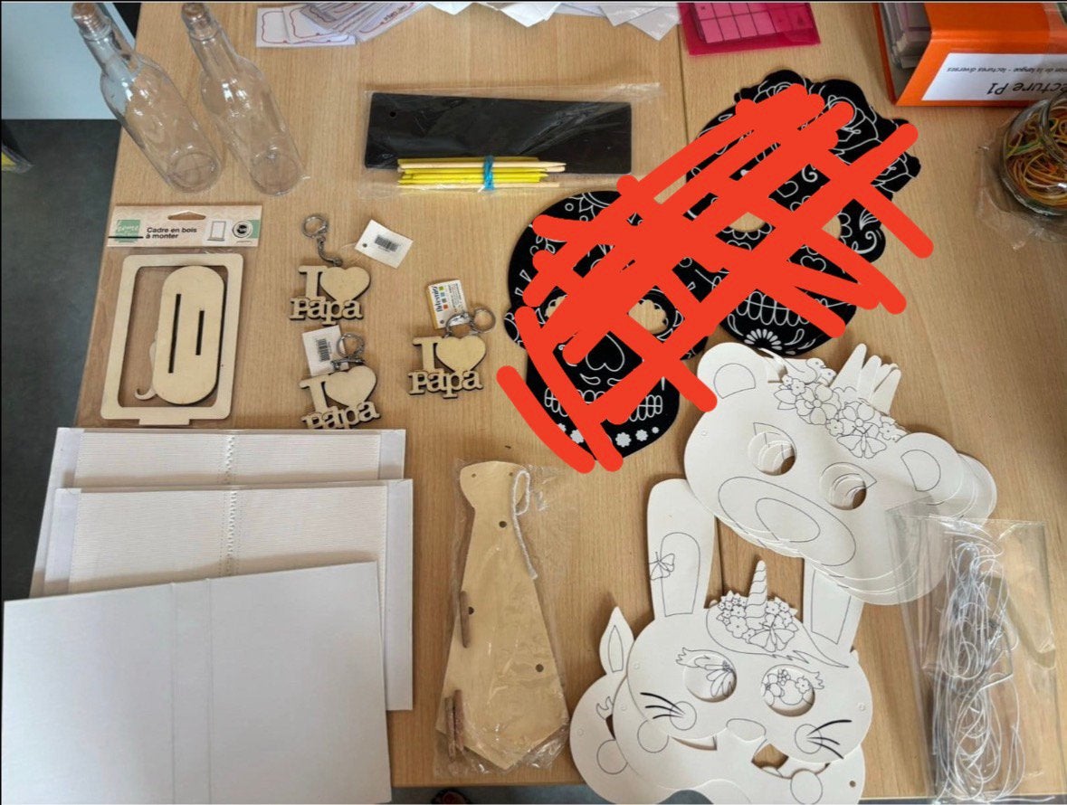 Lot de materiel  de bricolage, Ophalen of Verzenden, Zo goed als nieuw