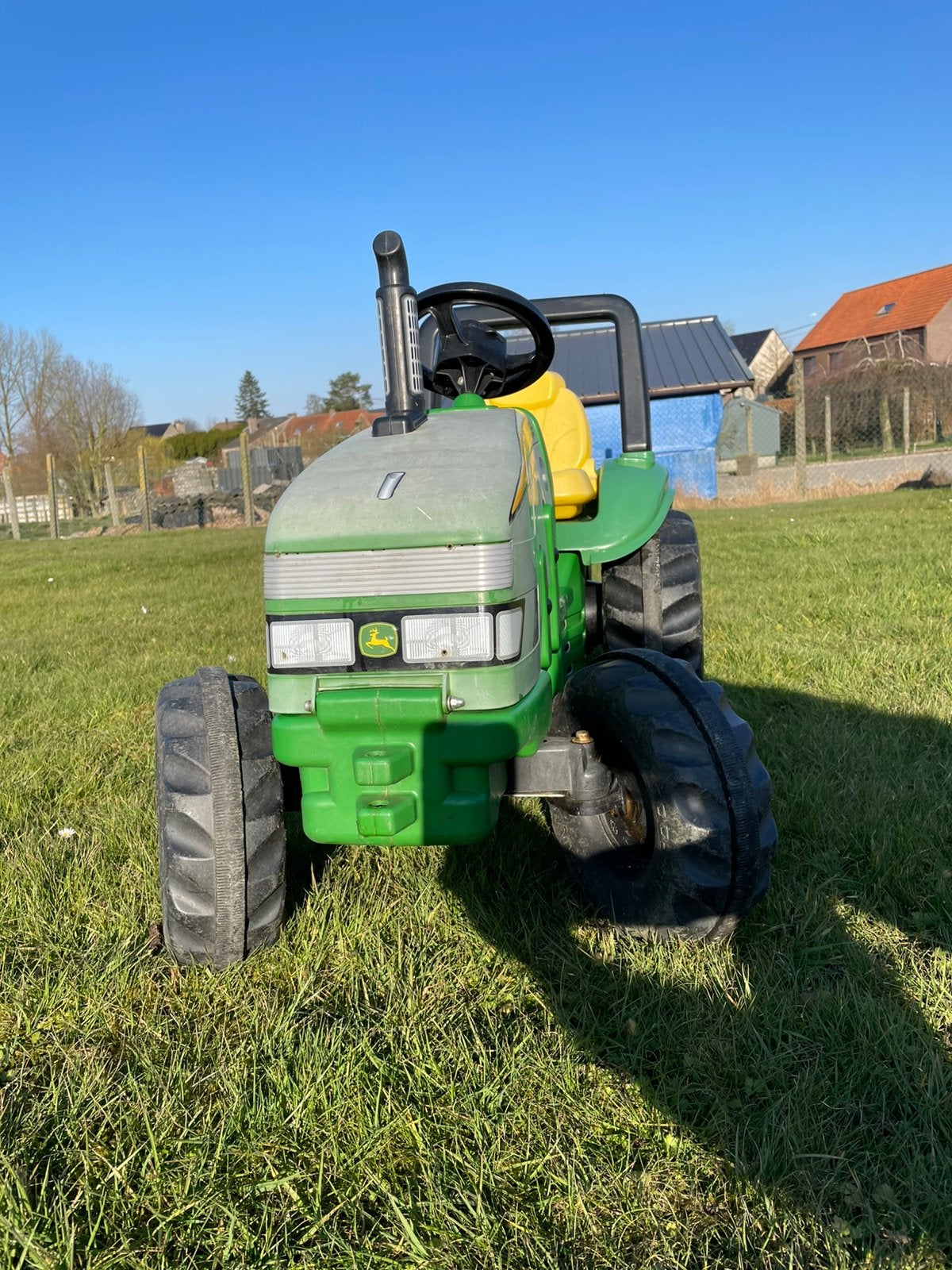 John deere speelgoed tractor, Ophalen, Gebruikt, Trapvoertuig
