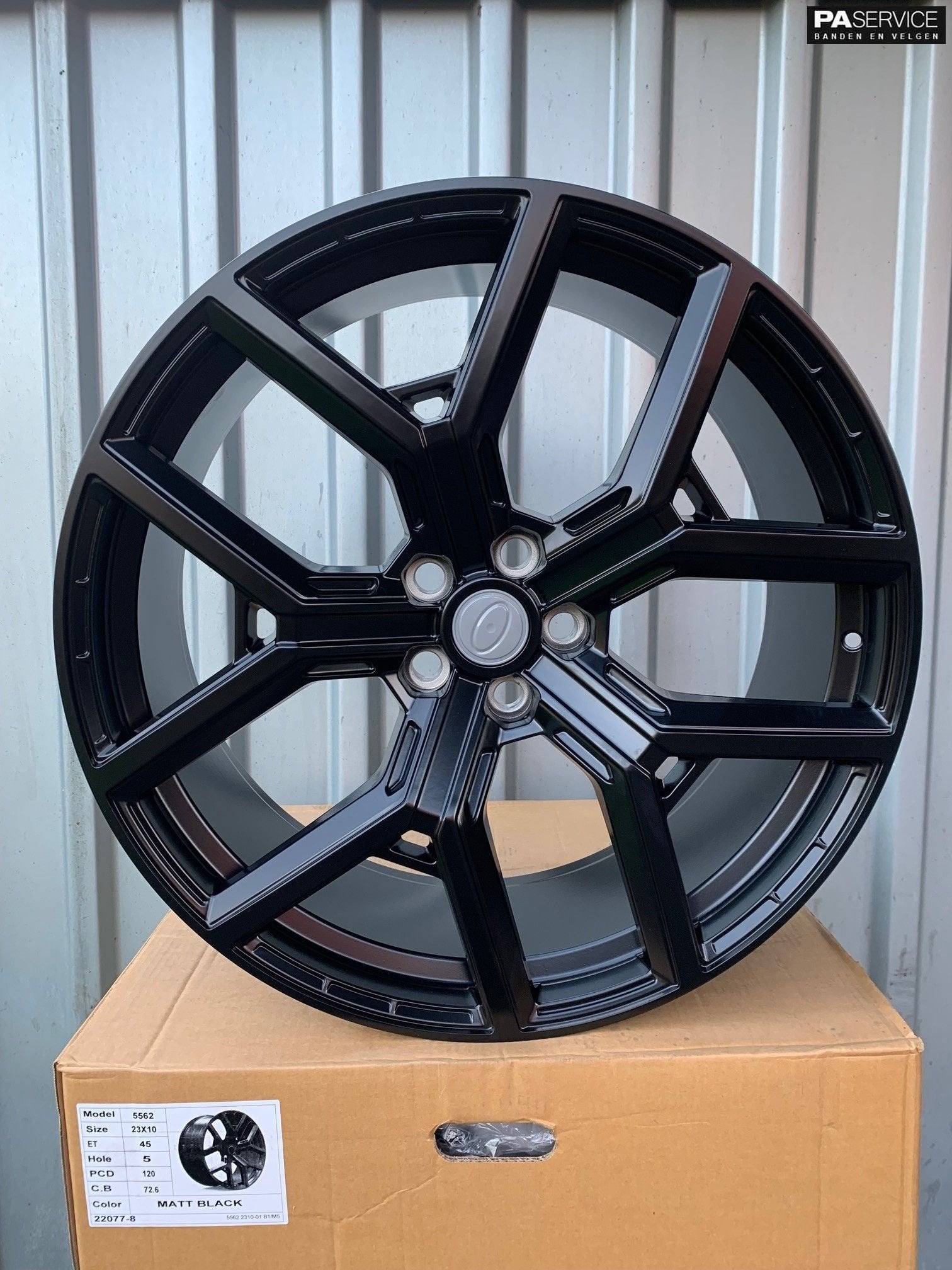 Demo 22 inch Satin Black Land Rover Defender Zomerset Contin, Auto-onderdelen, Banden en Velgen, Gebruikt, Velg(en), -, -