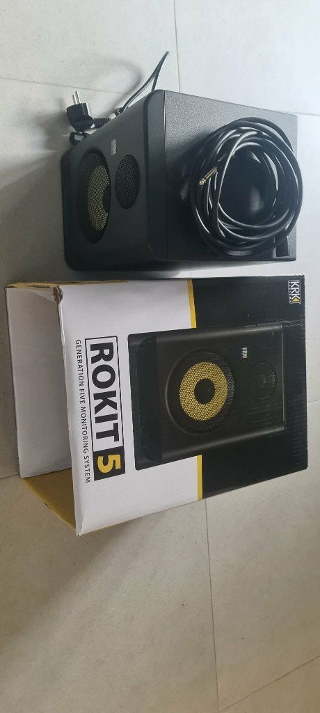 KRK Speakerbox Rokit 5, nieuw, TV, Hi-fi & Vidéo, Neuf, 60 à 120 watts, Enceinte colonne, KRK