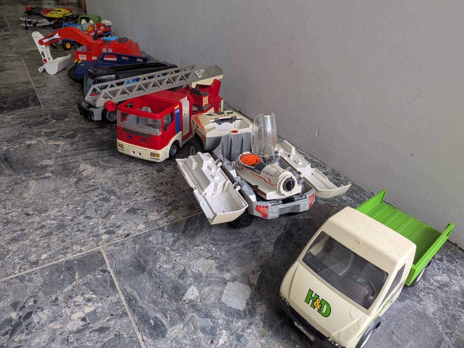 Groot lot Playmobil

Goed als starterset
Ideaal voor jonge g, Enlèvement, Utilisé