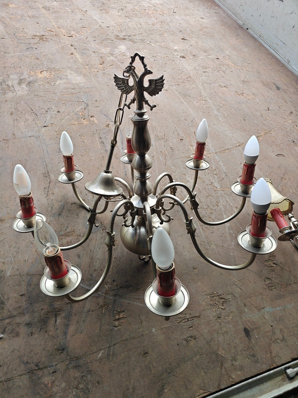verschillende vintage lampen, Ophalen