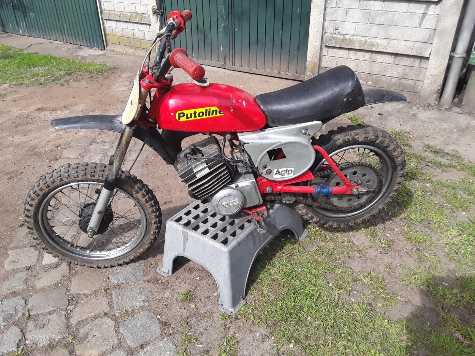 italjet crossmotor, Fietsen en Brommers, Brommers | Crossbrommers, Gebruikt, 50 cc, Ophalen, Overige merken