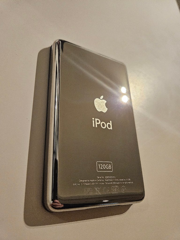 iPod Classic Nieuwe Accu (120 GB gen. 6.5), TV, Hi-fi & Vidéo, Enlèvement ou Envoi, Reconditionné, Classic, 40 GB et plus