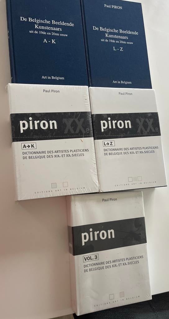 Paul Piron – Dictionnaire des artistes plasticiens de B, Ophalen of Verzenden, Nieuw, Overige uitgevers, Frans