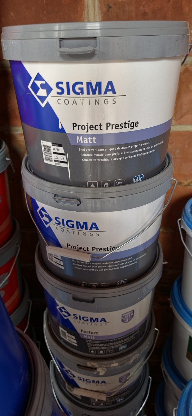 Sigma Matt 10L, Bricolage & Construction, Neuf, Enlèvement ou Envoi, 10 à 15 litres, Peinture
