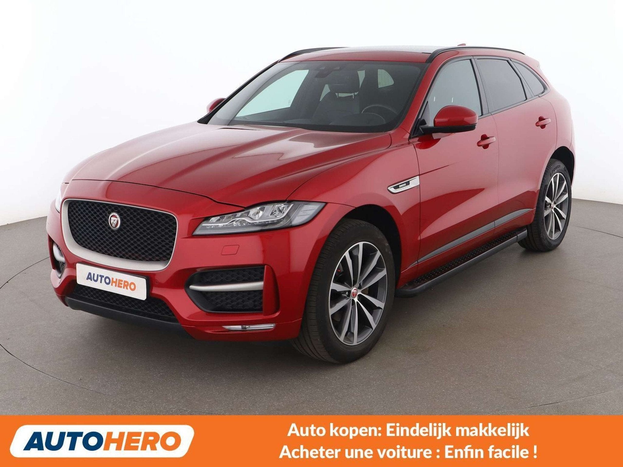 Jaguar F-Pace 20d R-Sport AWD (bj 2019, automaat), Auto's, Automaat, Leder, Lichtsensor, 192 g/km