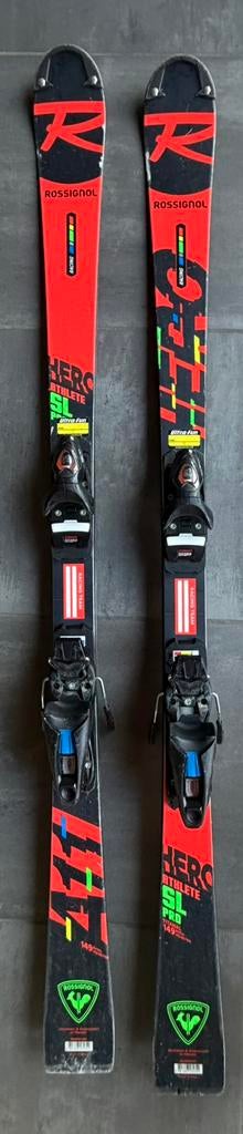 Skis Rossignol Hero Junior SL PRO 149cm + fixations NX JR, Ophalen of Verzenden, Zo goed als nieuw, Ski's, Rossignol