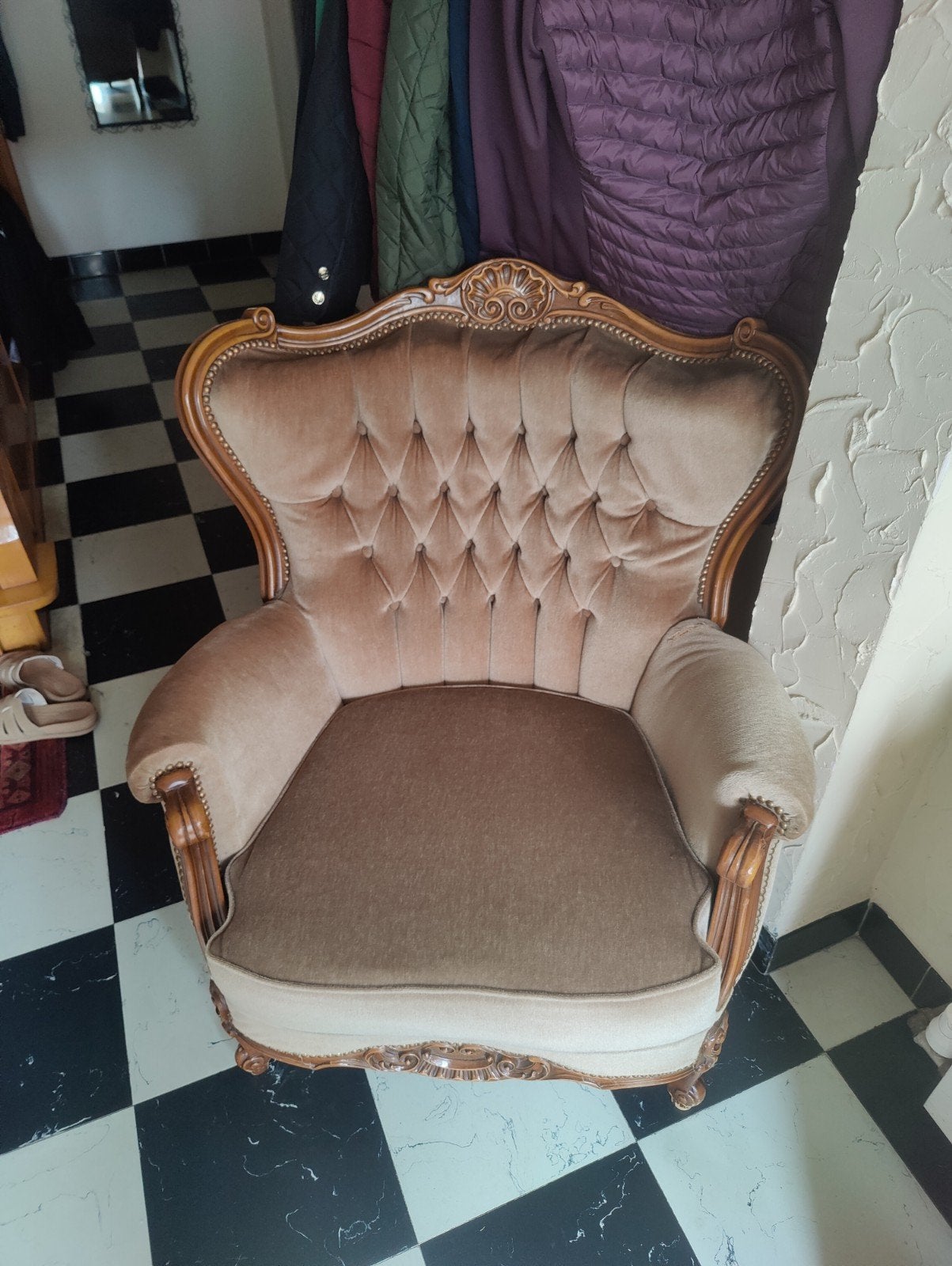 Fauteuil à donner, Ophalen