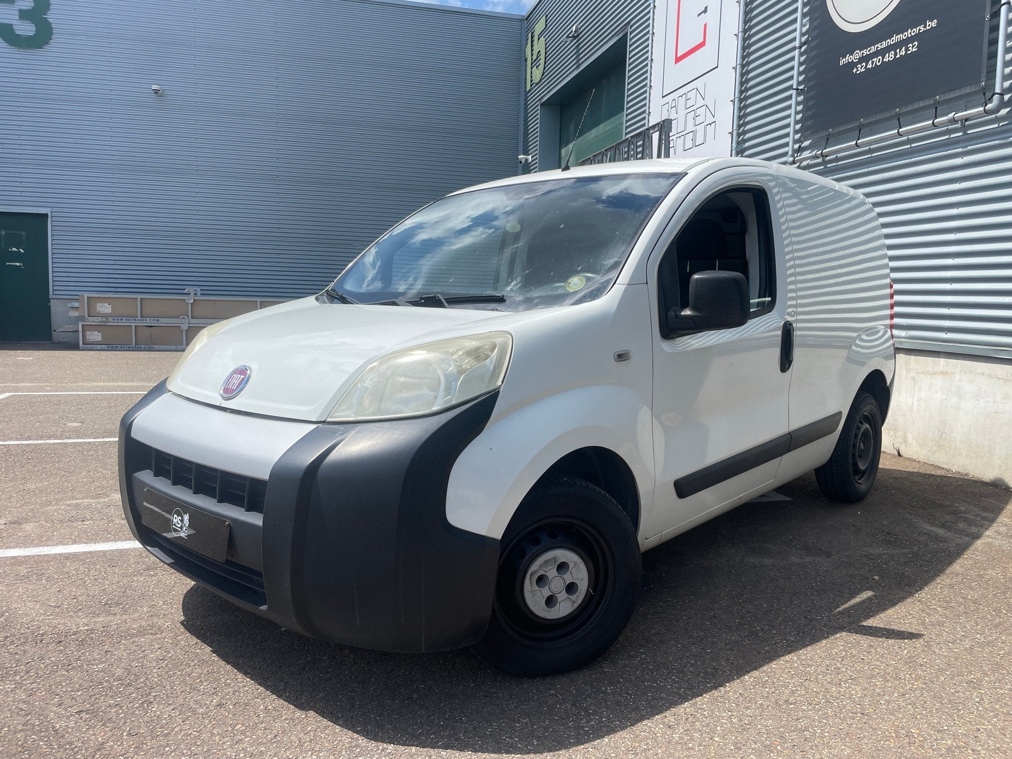 Fiat Fiorino 1.3d/Airco/2014/Gekeurd, Voorwielaandrijving, Stof, 4 cilinders, Wit