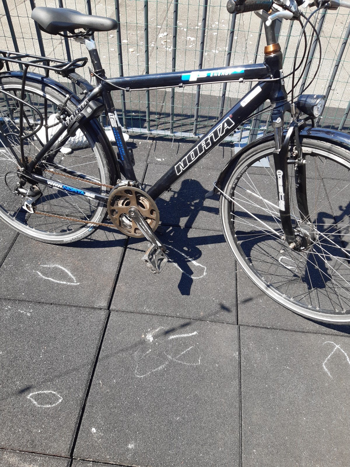 Herenfiets..norta trekking..24versnellingen 28inch, Ophalen