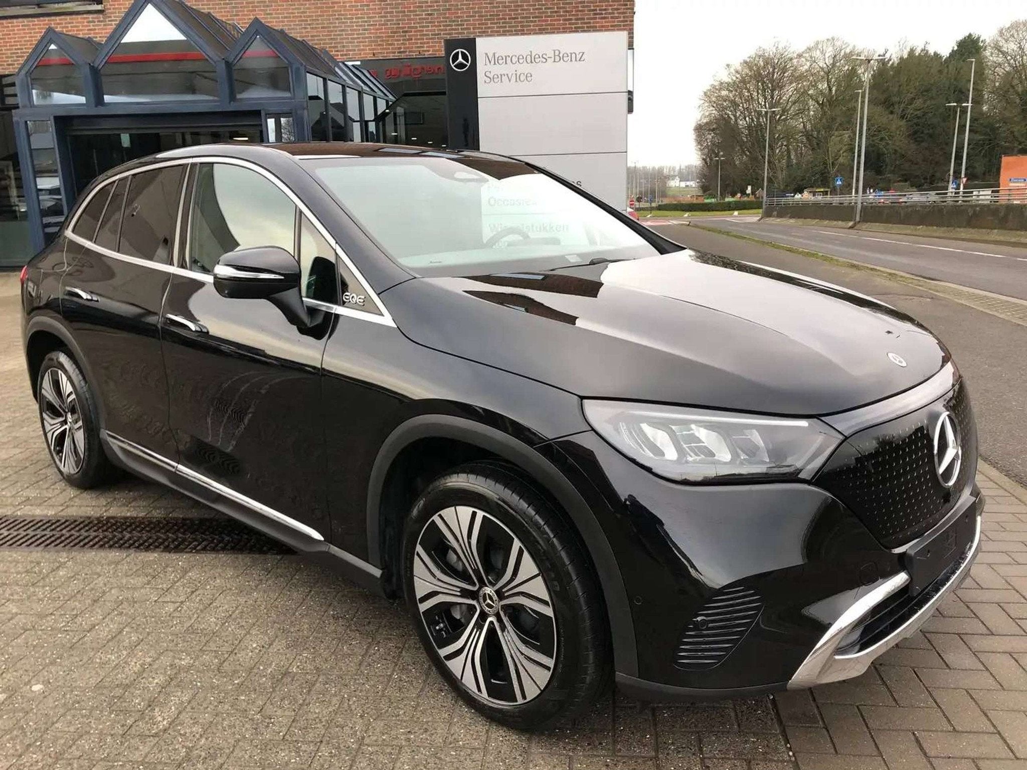 Mercedes-Benz EQE 350 EQE 350+ AMG-Line, Trekhaak, Schuifdak, Auto's, Automaat, 215 kW, Achterwielaandrijving, Zwart