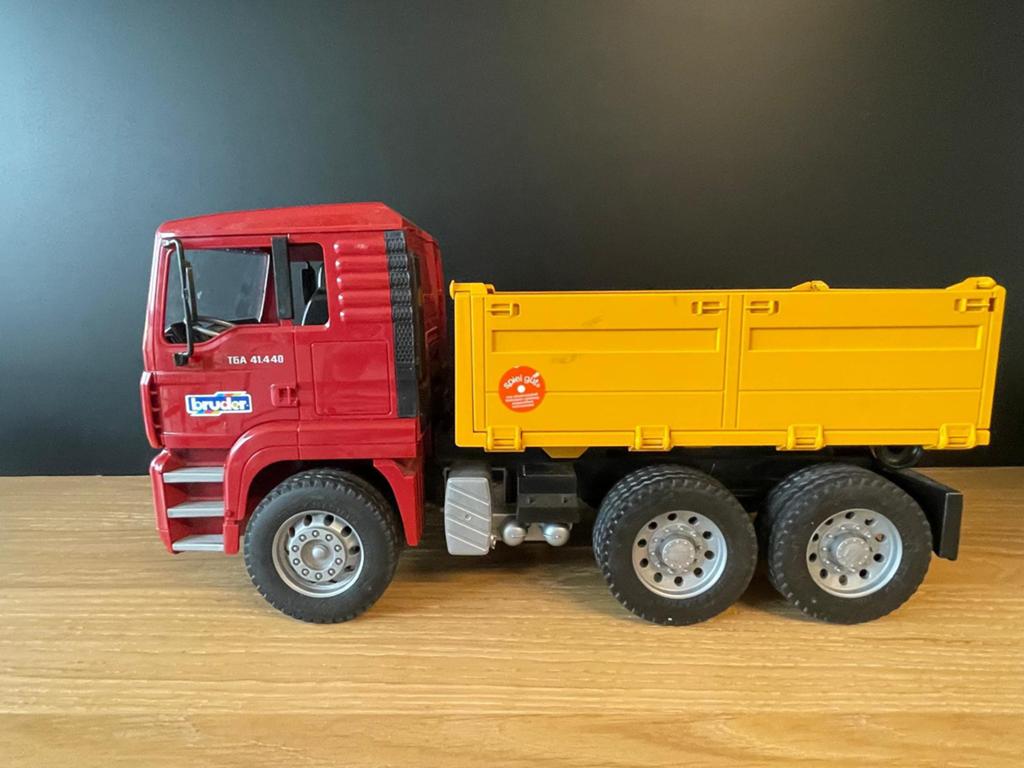 Bruder camion, Ophalen, Zo goed als nieuw