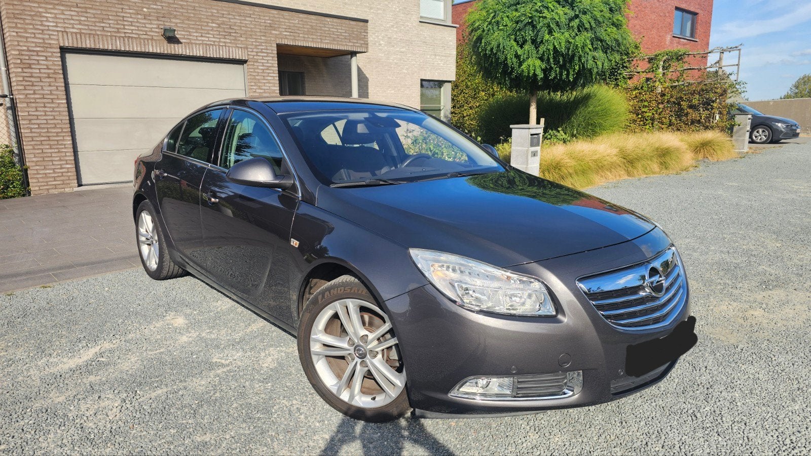 Opel Insignia Cosmo 1.8L Benzin/109.000Km/Bj 2009/Euro5/Airc, Auto's, Euro 5, Zwart, 4 cilinders, Parkeersensor